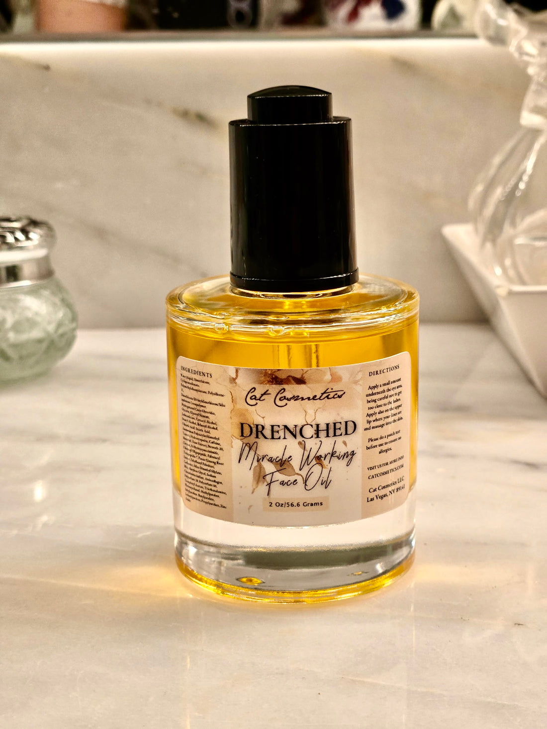 ‘Drenched’ Restorative and Rejuvenating Face Oil