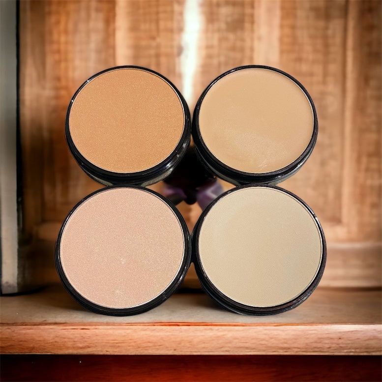 The Mini Stack - Foundation/Powder/ Bronzer/Glow