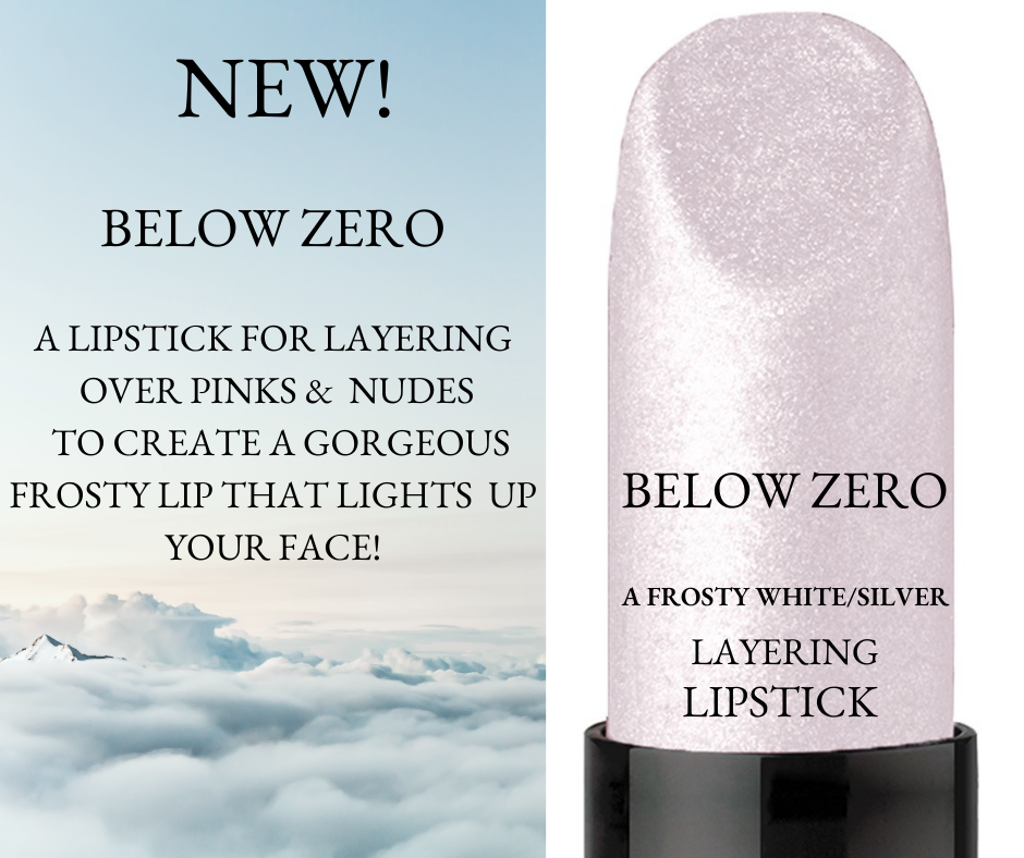 BELOW ZERO A Frosty Pale Layering Lipstick