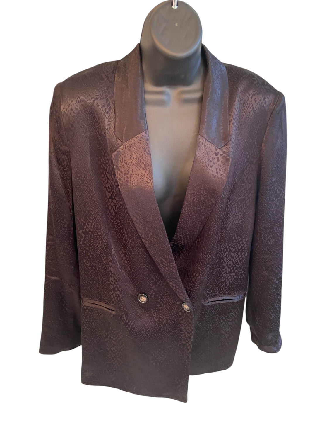 Cat’s Closet: Black Leopard Pattern Jacket