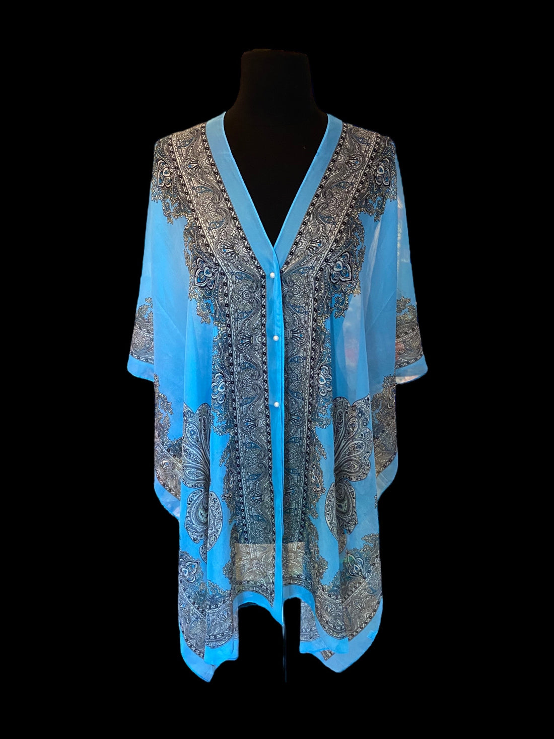 Cat’s Kimono Top in Blue (LIMITED EDITION)