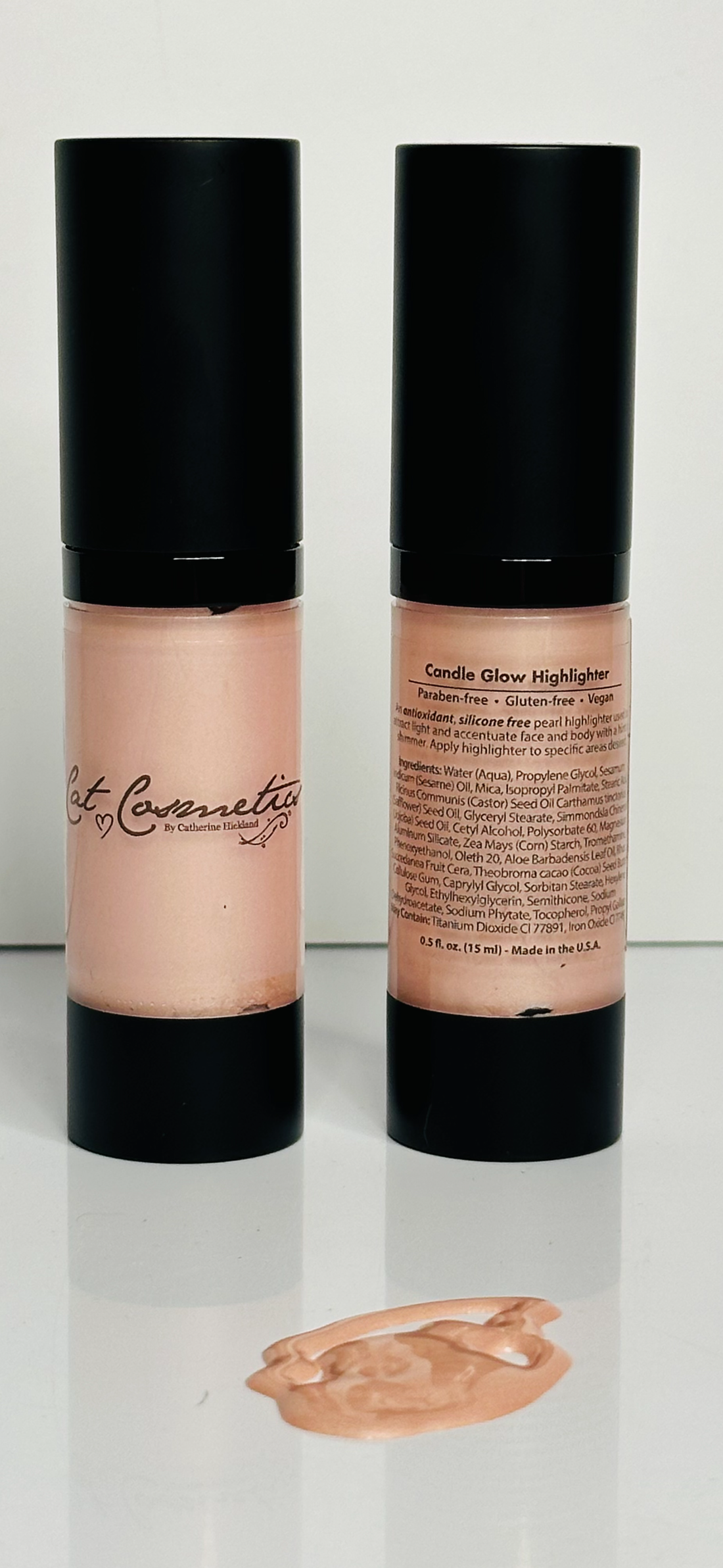 ‘Candle Glow’ Cream in Shimmering Pearly Pink