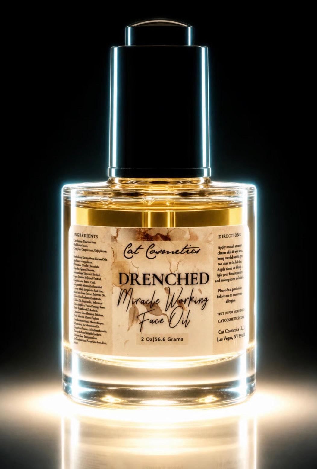 ‘Drenched’ Restorative and Rejuvenating Face Oil