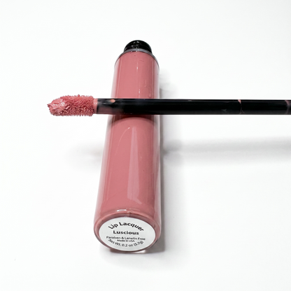 Liquid matte lip color base in ‘luscious’