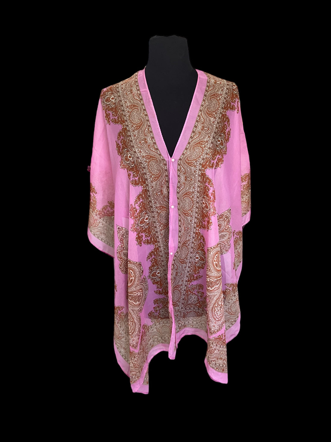 Cat’s Kimono Top in Pink